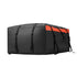 650L Waterproof Car Rooftop Cargo Carrier Bag 840D PVC with Lock & Anti-Slip Mat