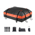 Car Rooftop Cargo Carrier Bag, 15 Cubic Feet Car Roof Cargo Carrier, 100% Waterproof Heavy Duty 840D PVC Roof Luggage Bag for All Vehicle with/without Rack- with Lock, Non-Slip Mat, 4 Door Hooks