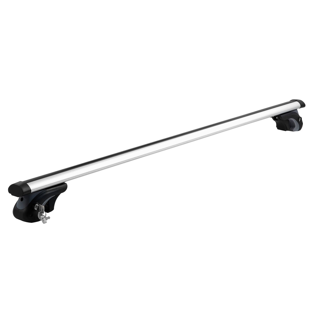 Roof Rack Cross Bars, Aluminum Roof Rack Crossbars, Fit Raised Side Rail with Gap, 90 kg Load Capacity, Adjustable Crossbars with Locks, for SUVs, Sedans, and Vans
