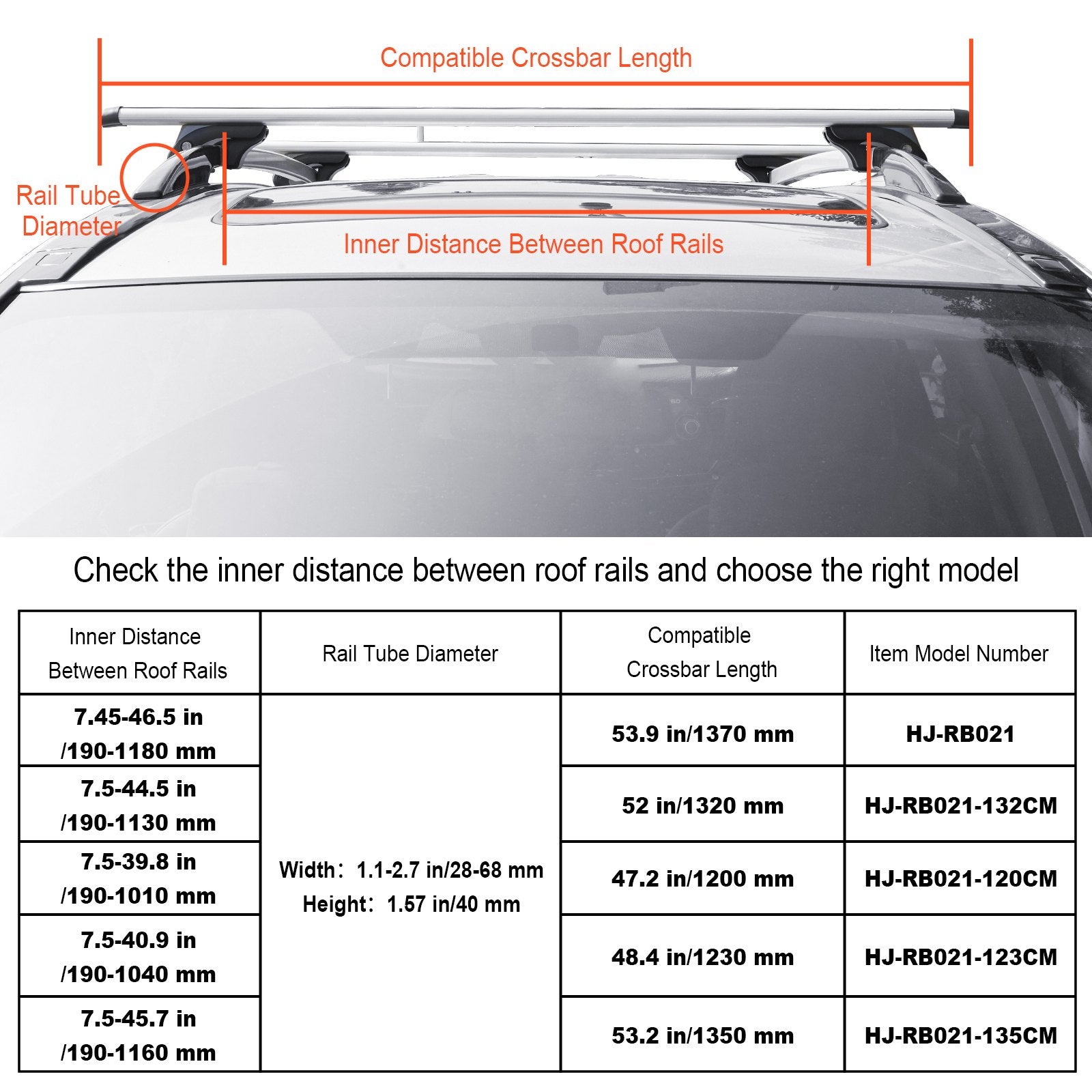 Roof Rack Cross Bars, Aluminum Roof Rack Crossbars, Fit Raised Side Rail with Gap, 90 kg Load Capacity, Adjustable Crossbars with Locks, for SUVs, Sedans, and Vans