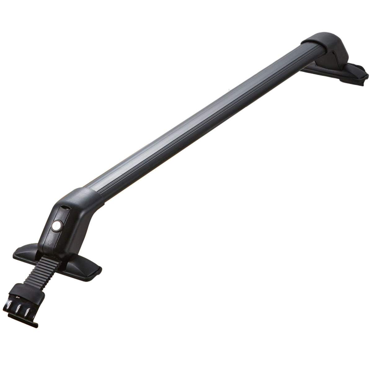 Universal Aluminium Roof Rack Crossbars for Naked Roof, Lockable, 155lb Capacity