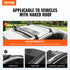Universal Roof Rack Crossbar for Naked Roof Vehicle Aluminum with Lock