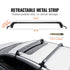 Universal Roof Rack Crossbar for Naked Roof Vehicle Aluminum with Lock