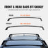 Roof Rack Cross Bars for Toyota RAV4 2019-2023 Aluminum 260lbs Capacity