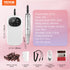VEVOR Electric Rechargeable Nail Drill, 35,000RPM Portable Cordless Nail E File Machine, LCD-Display Acrylic Gel Grinder Tool with 6 Bits and 50PCS Sanding Bands for Manicure Pedicure Carve Polish