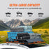 Roof Rack Cargo Basket 200 LBS Capacity 46"x36"x4.5" for SUV Truck Cars