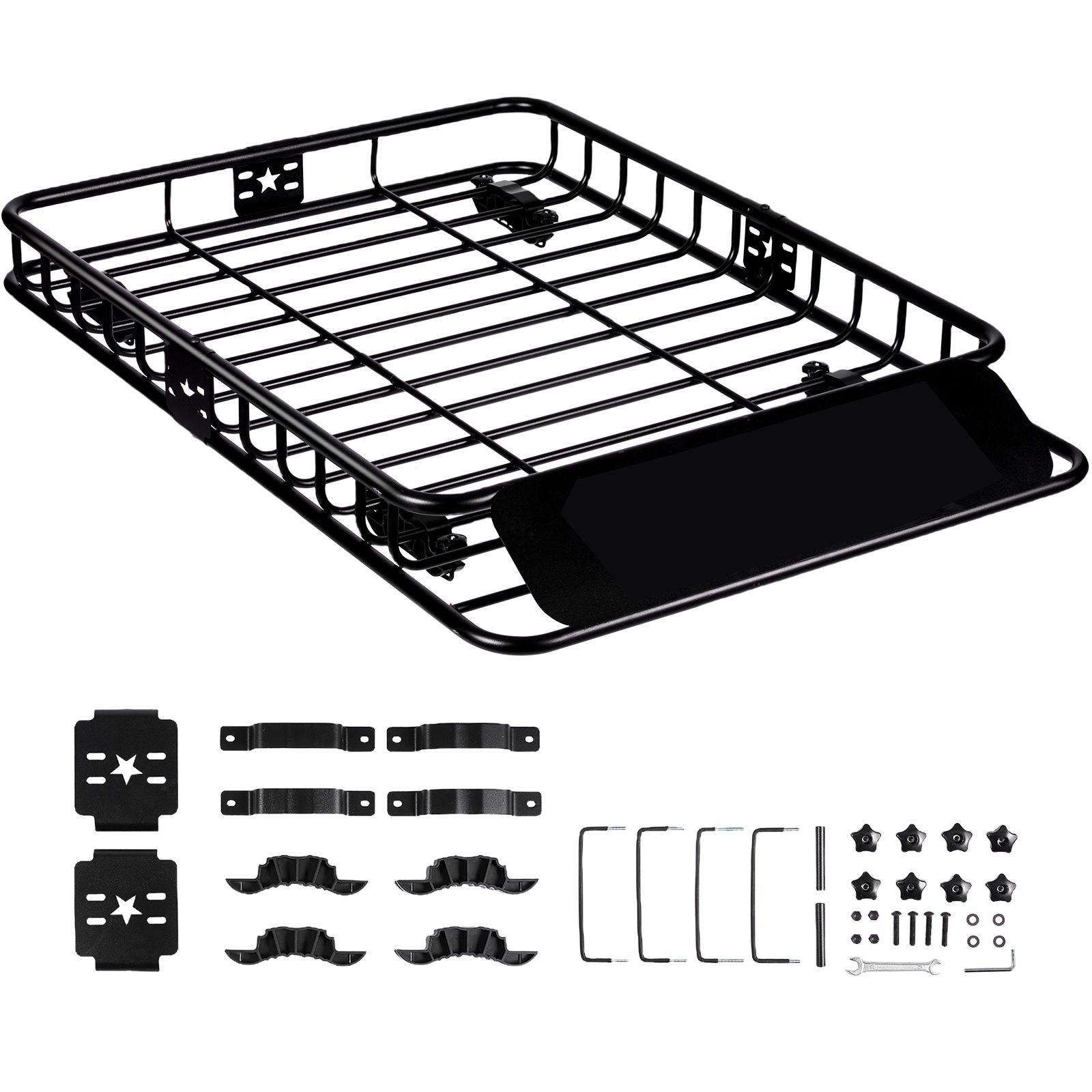 Roof Rack Cargo Basket 200 LBS Capacity 46