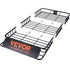 Roof Rack Cargo Basket 200 LBS Capacity Extension 64"x39"x6" for SUV Truck