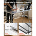 Stainless Steel Kitchen Bench Folding Commercial Prep Table 1220x610 mm