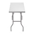 Stainless Steel Kitchen Bench Folding Commercial Prep Table 1220x610 mm