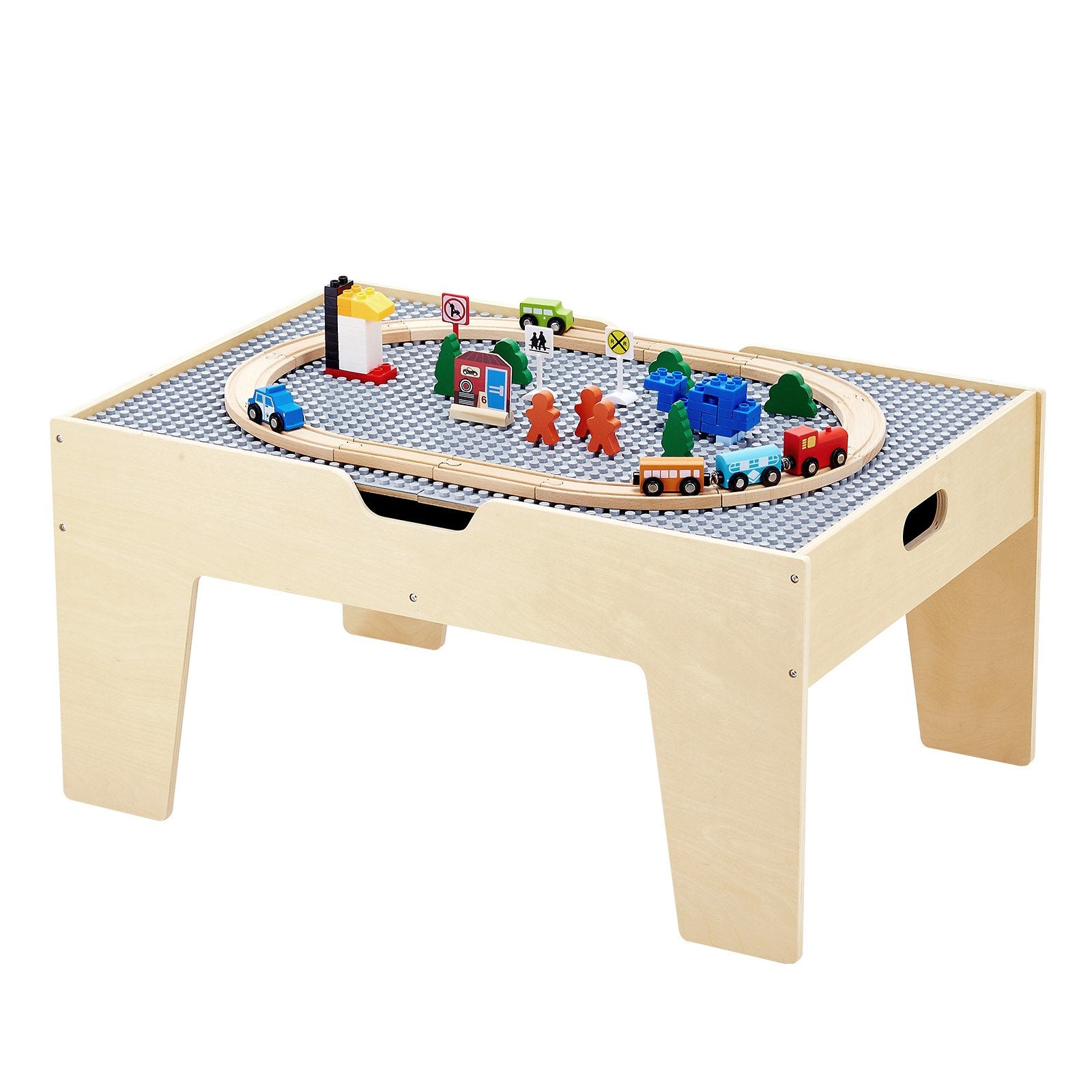 Multi-Purpose Activity Play Table 290 Building Bricks & 30 PCS Accessories