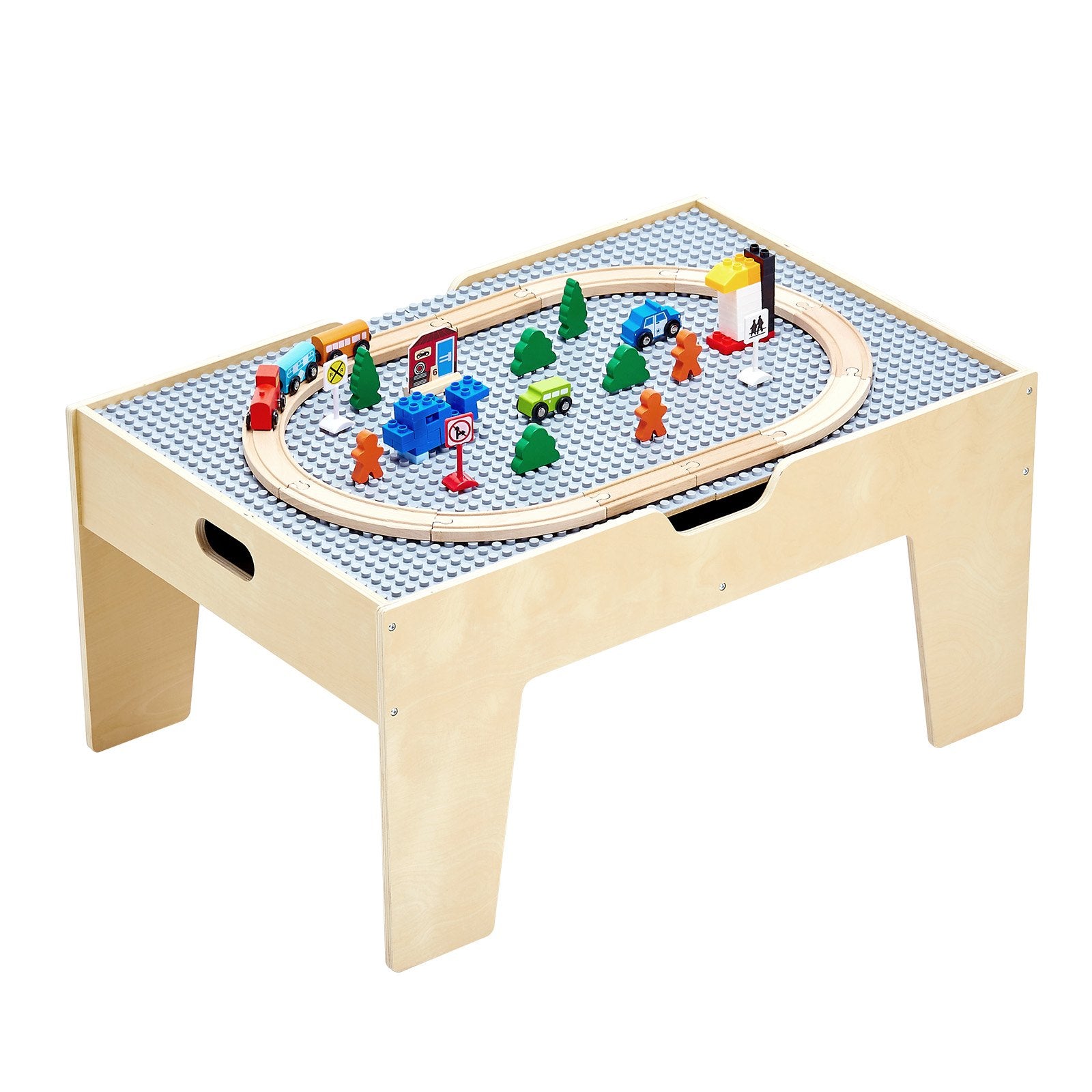 Multi-Purpose Activity Play Table 290 Building Bricks & 30 PCS Accessories