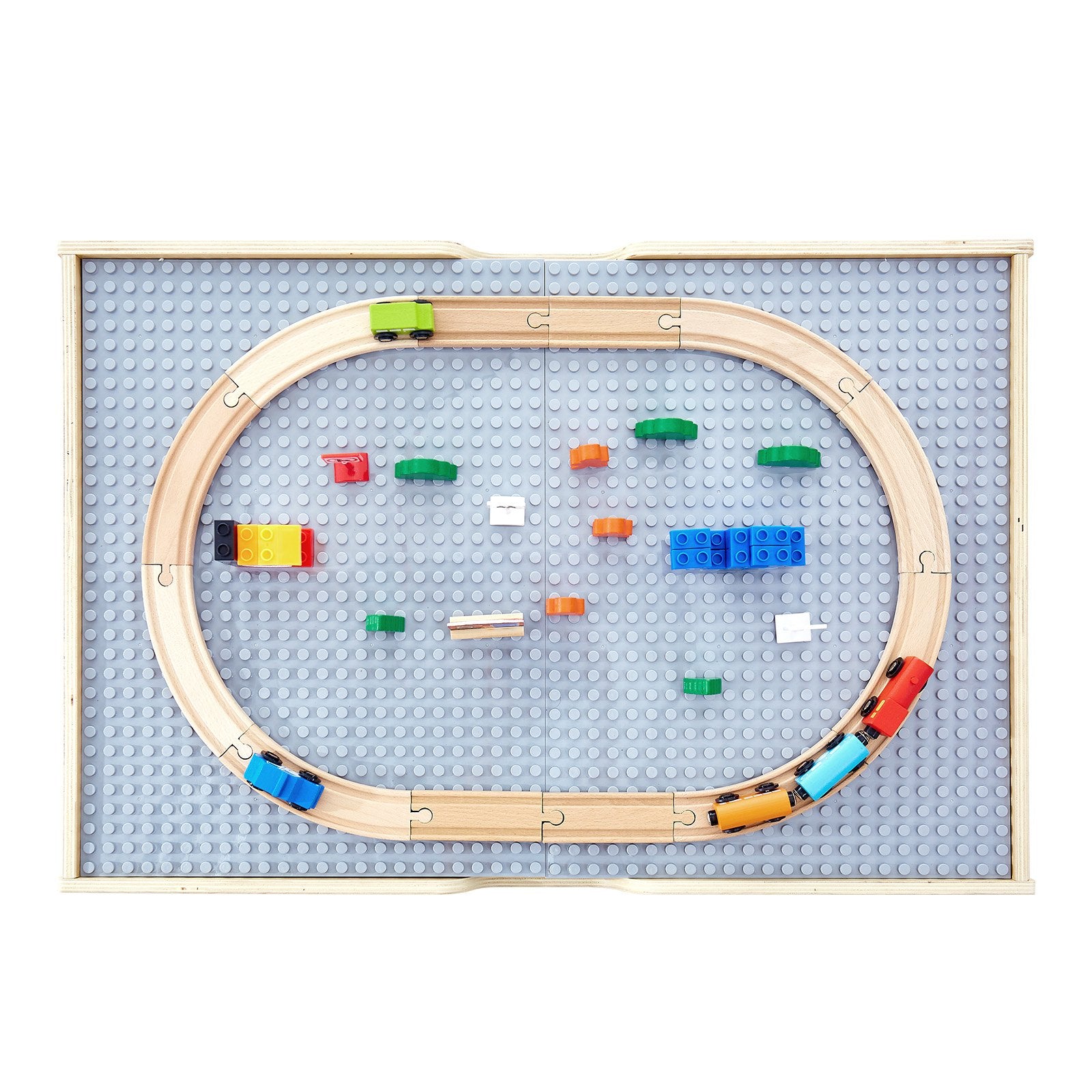 Multi-Purpose Activity Play Table 290 Building Bricks & 30 PCS Accessories