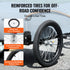 Bike Cargo Trailer 45kg Heavy Duty Foldable Bicycle Wagon Cart Universal Hitch