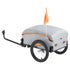 Bike Cargo Trailer 45kg Heavy Duty Foldable Bicycle Wagon Cart Universal Hitch