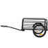 Bike Cargo Trailer 72.5kg Heavy Duty Foldable Bicycle Wagon Quick Release Hitch