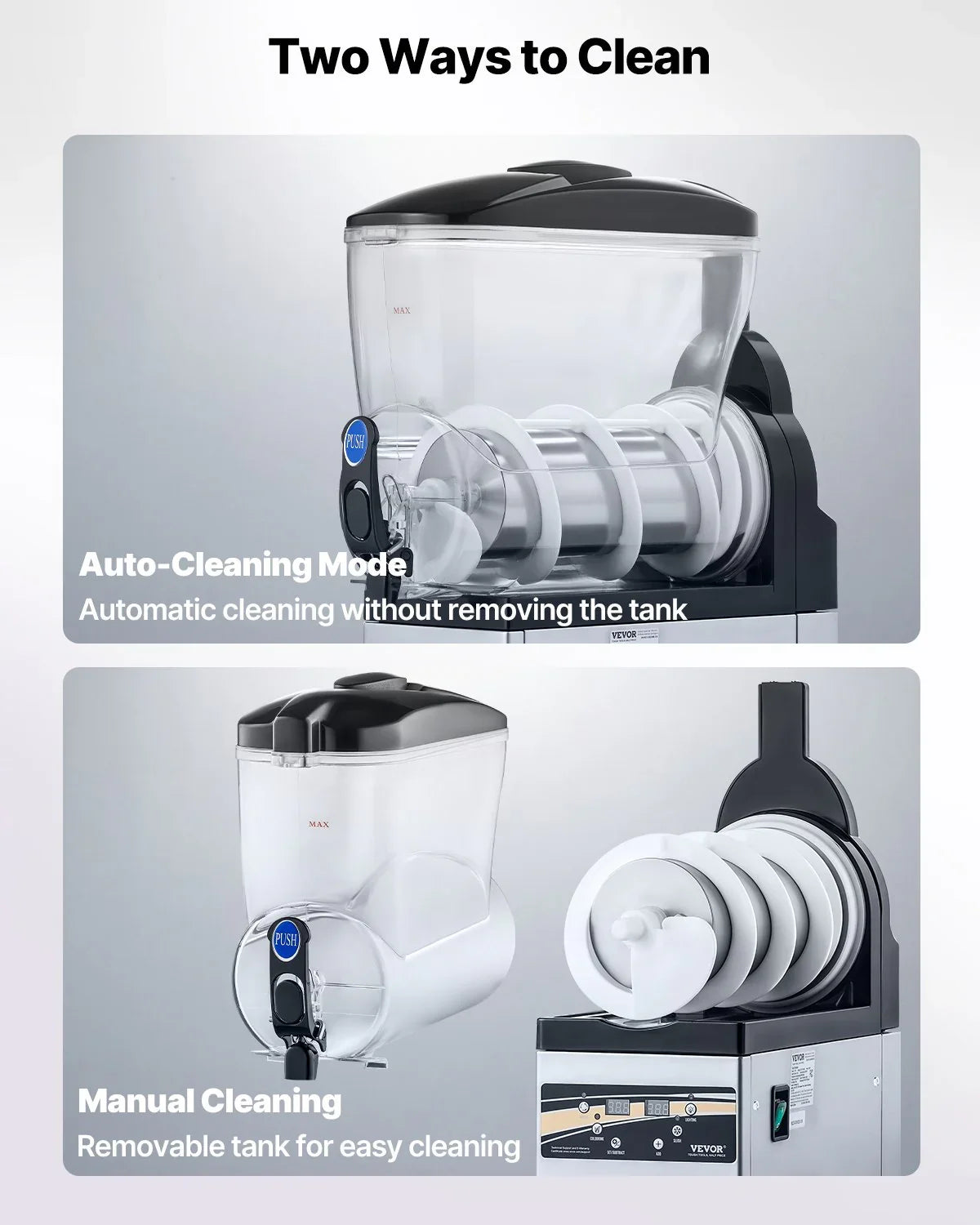 Commercial Slushy Machine 15L Margarita Smoothie Frozen Drink Maker