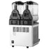 Commercial Frozen Drink Maker, 15Lx2 Double Tank Slushy Machine, 120 Cups Stainless Steel Margarita Smoothie Frozen Drink Machine, Slushie Maker for Home Party Restaurants Cafe Bars