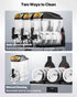 Commercial Frozen Drink Maker, 15Lx3 Triple Tank Slushy Machine, 180 Cups Stainless Steel Margarita Smoothie Frozen Drink Machine, Slushie Maker for Home Party Restaurants Cafe Bars