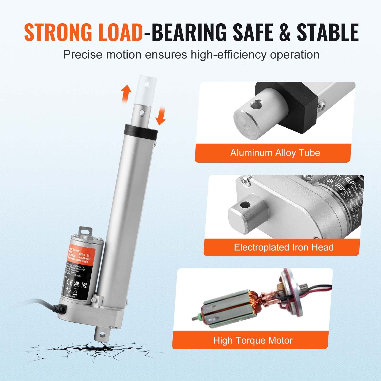 Linear Actuator 12V 6Inch 0.55