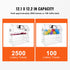 VEVOR Acrylic Raffle Drum, Holds 2500 Tickets or 100 Raffle Balls, Professional Raffle Ticket Spinning Cage with 2 Keys, Transparent Lottery Spinning Drawing, Raffle Ticket Box for Lottery Games Bingo