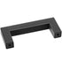 10 Pack Matte Black Cabinet Handles 76mm Drawer Pulls Stainless Steel Square