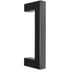 10 Pack Matte Black Cabinet Handles 76mm Drawer Pulls Stainless Steel Square