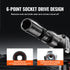 360 Degree Swivel Impact Sockets Set 14pcs 6-Point 3/8in Drive Socket Set