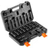 360 Degree Swivel Impact Sockets Set 14pcs 6-Point 3/8in Drive Socket Set