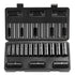 15pc 3/8" Drive Deep Impact Socket Set Metric 8-22mm Cr-Mo Steel