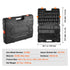 Impact Sockets Set 130PCS 6-Point 3/8" & 1/2" Drive Bit Ratchet Tool Kit