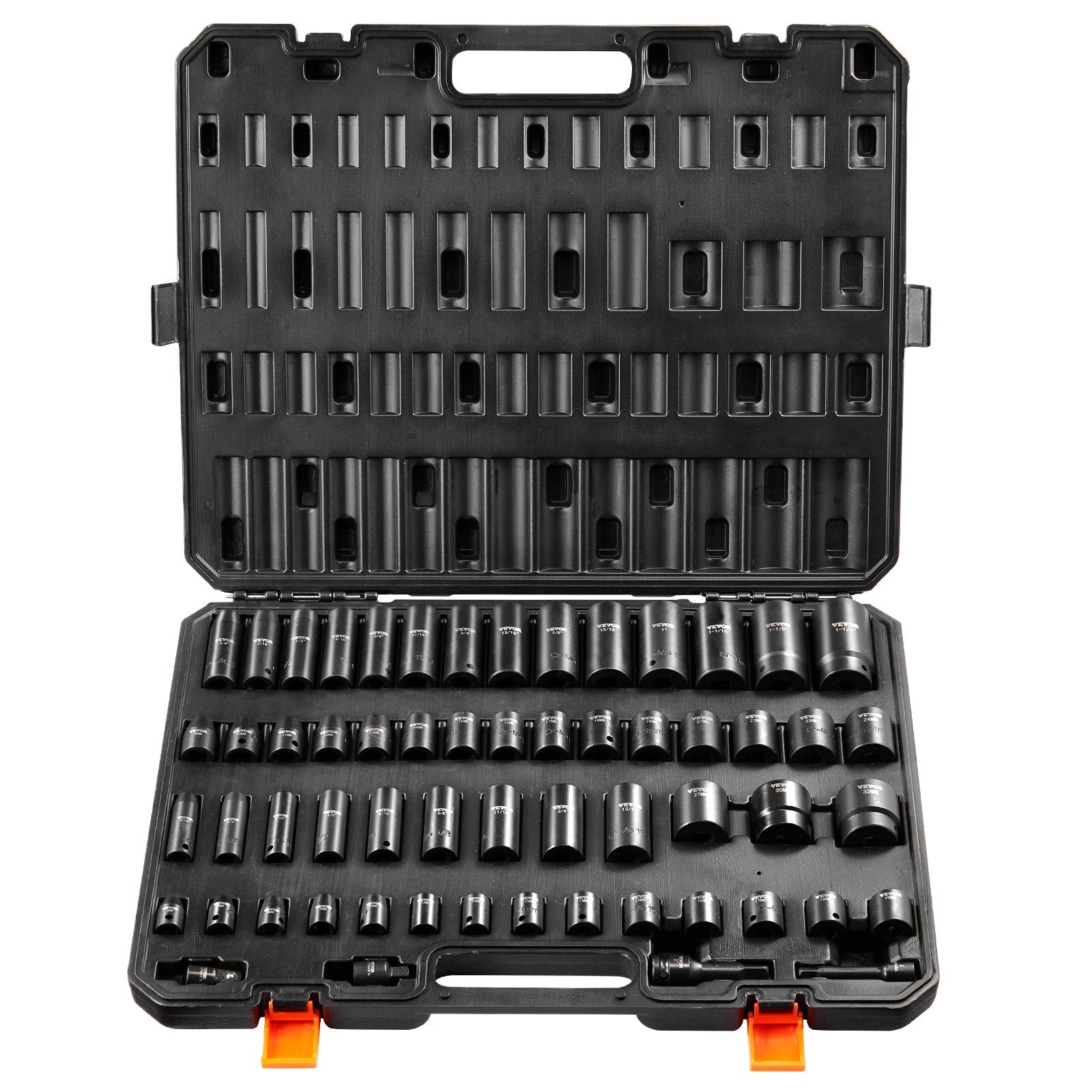 Impact Sockets Set 59pcs 6-Point 3/8