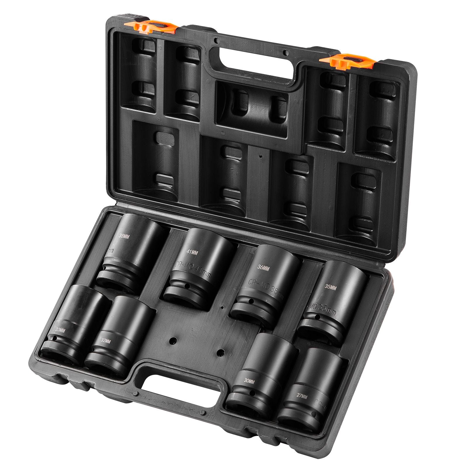 Impact Sockets Set 8pcs 6-Point 1