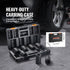 Impact Sockets Set 8pcs 6-Point 1" Drive Bit Ratchet Tool Kit Case