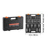 Impact Sockets Set 8pcs 6-Point 1" Drive Bit Ratchet Tool Kit Case