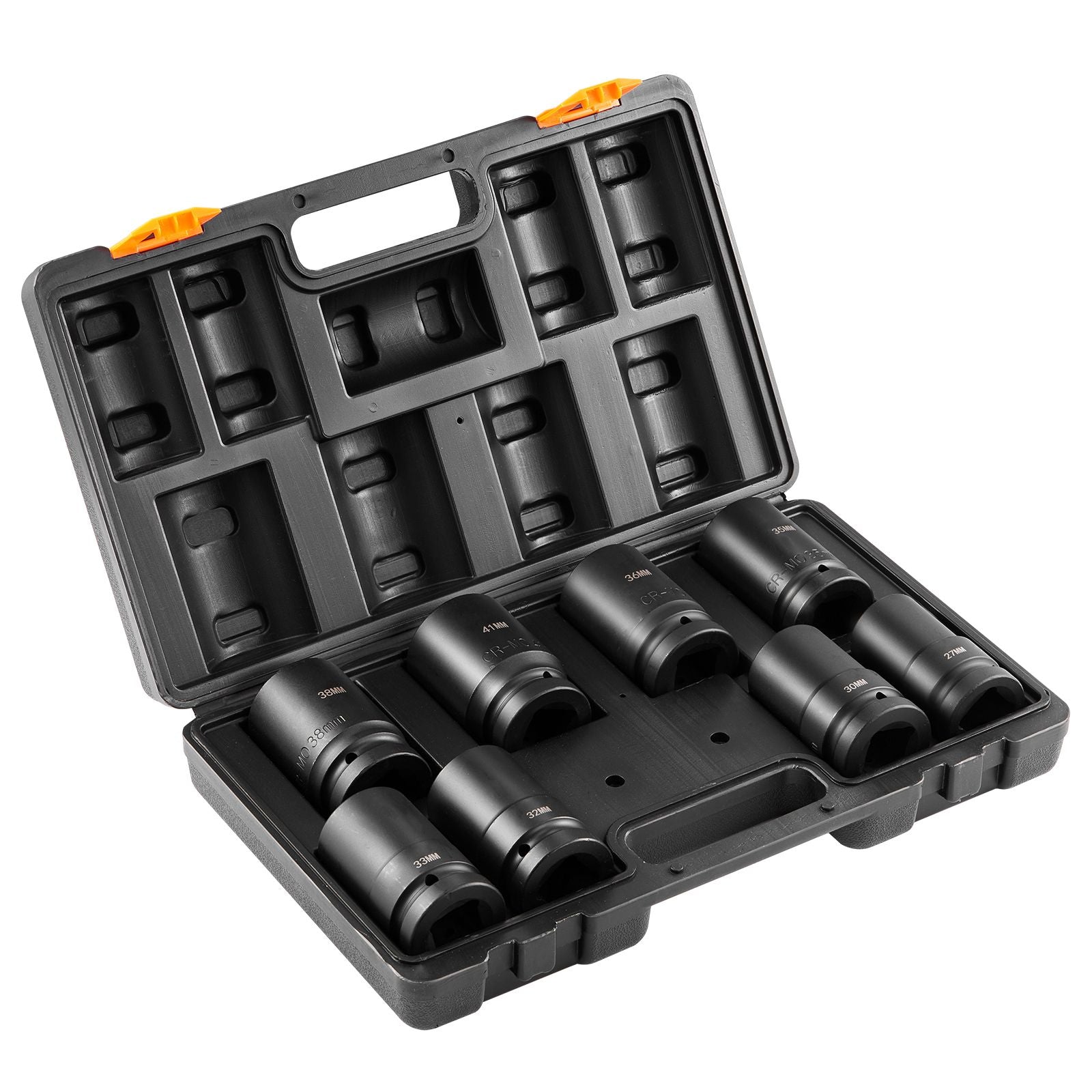 Impact Sockets Set 8pcs 6-Point 1