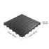 Garage Tiles Interlocking, 12 x 12 x 0.53 inch 25 Pack Garage Floor Covering Tiles, Non-Slip Double-Sided Texture Garage Flooring Tiles, for Garages, Basements, Repair Shops, Black