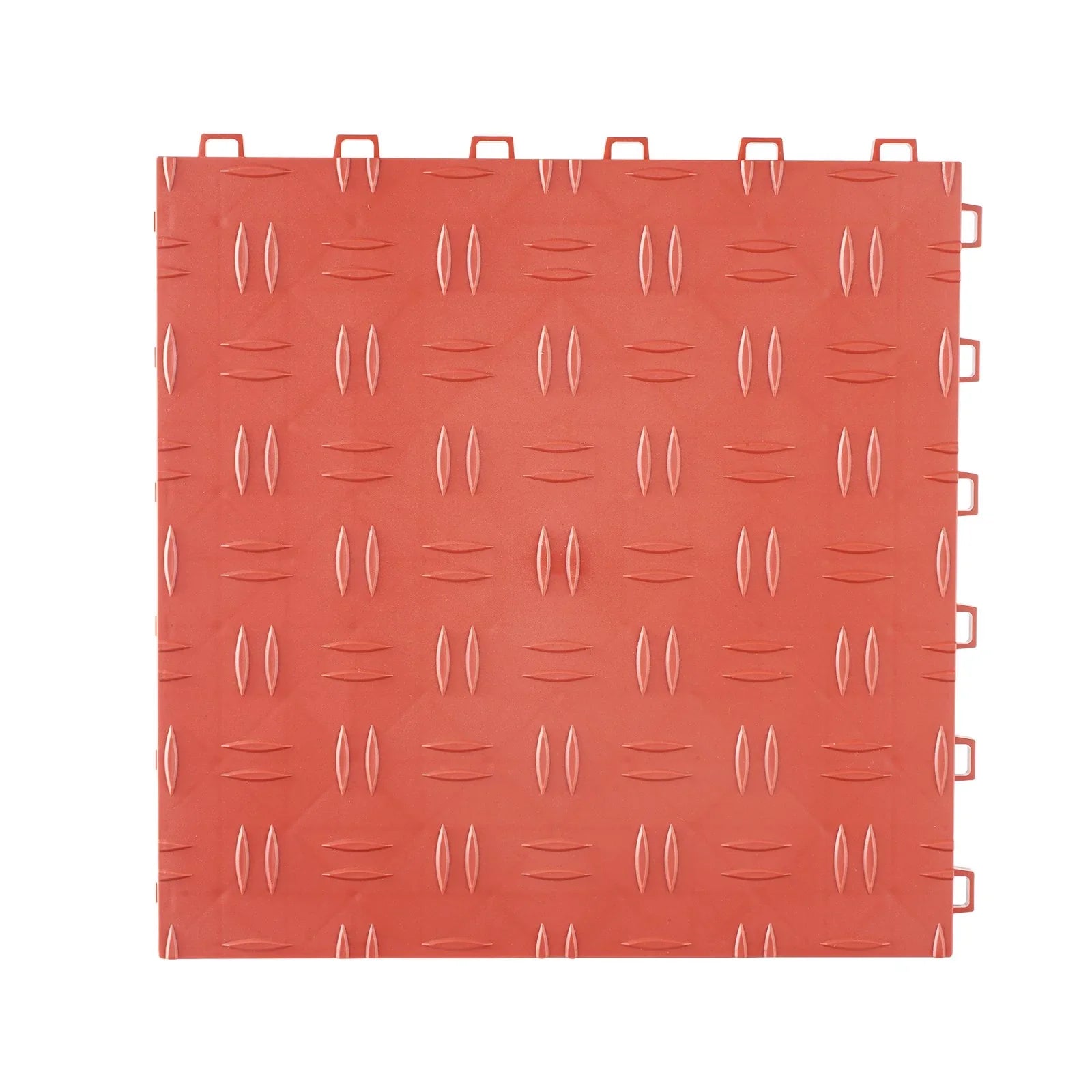 Garage Tiles Interlocking 12x12 in 50 Pack Garage Flooring Tiles Red