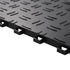 Garage Tiles Interlocking, 12 x 12 x 0.53 inch 50 Pack Garage Floor Covering Tiles, Non-Slip Double-Sided Texture Garage Flooring Tiles, for Garages, Basements, Repair Shops, Black
