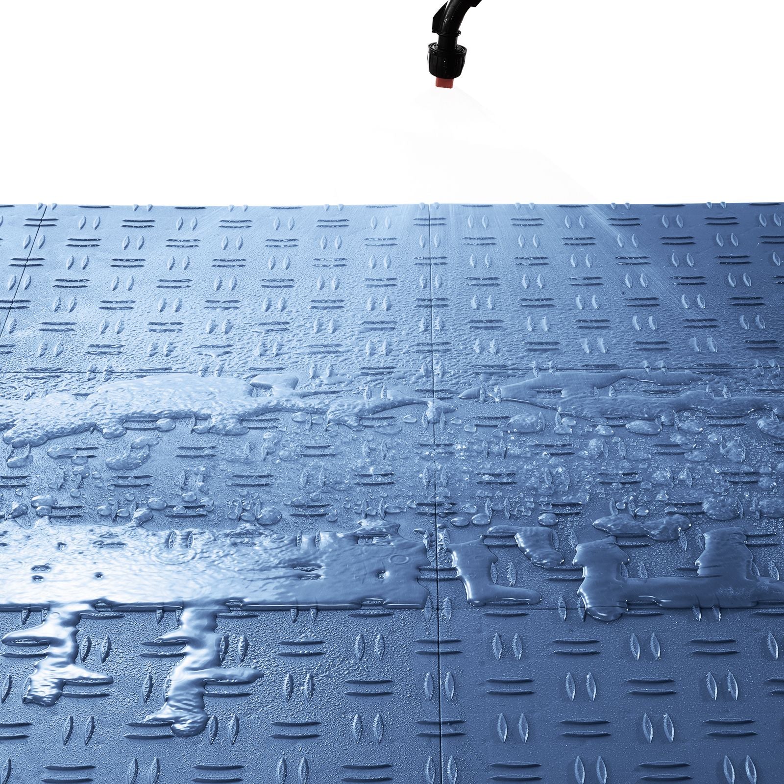 Garage Tiles Interlocking 12x12 in 25 Pack Garage Flooring Tiles Blue