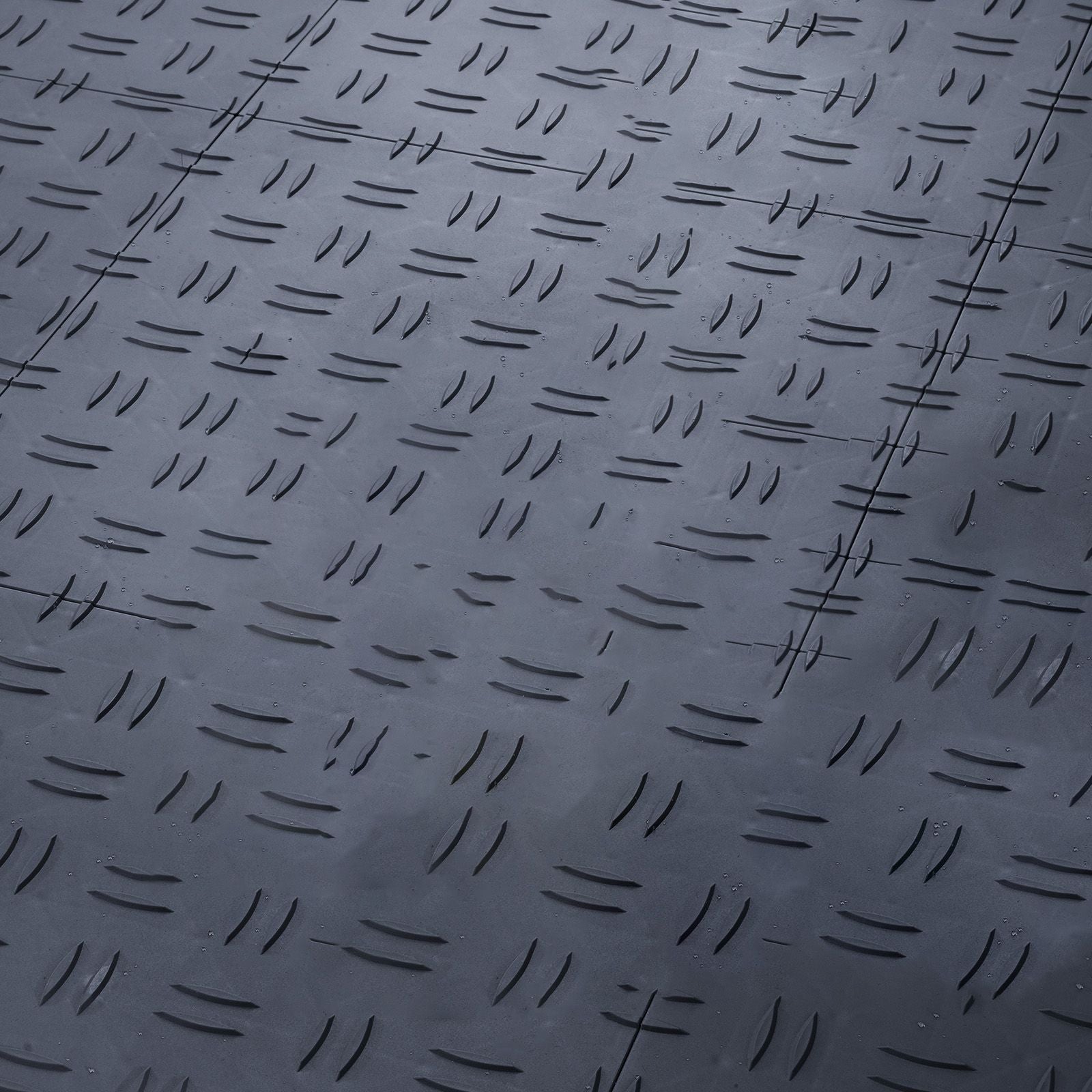 Garage Tiles Interlocking, 12 x 12 x 0.53 inch 50 Pack Garage Floor Covering Tiles, Non-Slip Double-Sided Texture Garage Flooring Tiles, for Garages, Basements, Repair Shops, Graphite Gray