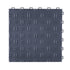 VEVOR Garage Tiles Interlocking, 12 x 12 x 0.53 inch 50 Pack Garage Floor Covering Tiles, Non-Slip Double-Sided Texture Garage Flooring Tiles, for Garages, Basements, Repair Shops, Graphite Gray