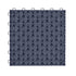 VEVOR Garage Tiles Interlocking, 12 x 12 x 0.53 inch 50 Pack Garage Floor Covering Tiles, Non-Slip Double-Sided Texture Garage Flooring Tiles, for Garages, Basements, Repair Shops, Graphite Gray
