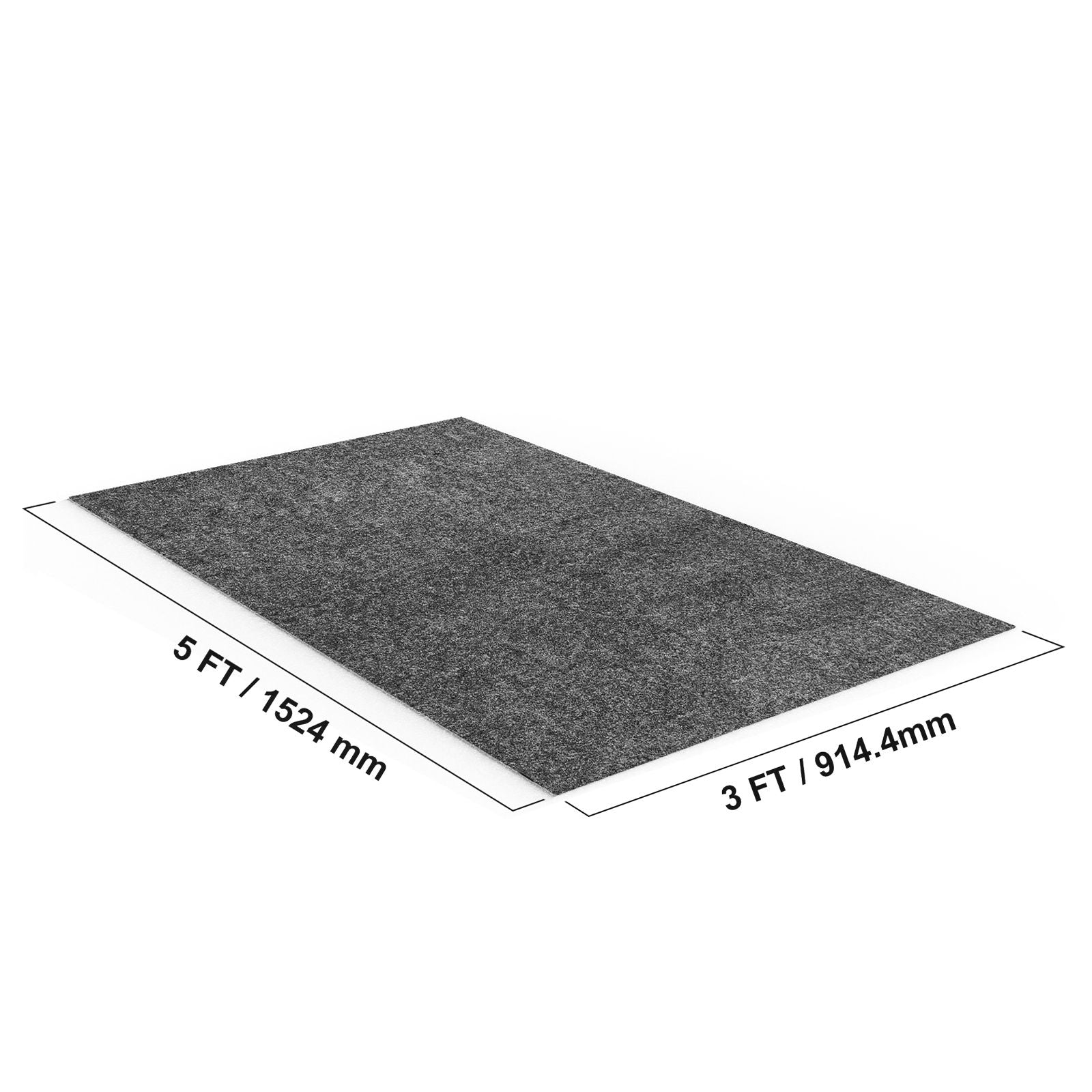 Waterproof Garage Floor Mat 914x1524mm Heavy Duty Oil Containment