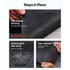Waterproof Garage Floor Mat for Under Car, Non-slip 2 x 2.6 M Compact Size Heavy Duty Containment Mat, Protects Garage Floor from Water, Mud and Oil, For Garages,Greenhouses,Entrance