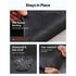 Garage Floor Mat, 2.28 x 6.1 M Waterproof Protection from Water,Snow, Rain,Mud and Oil for Cars, Non-slip Heavy Duty Containment Mat with TPE Anti-Leak Backing & Easy to Clean & Cuttable