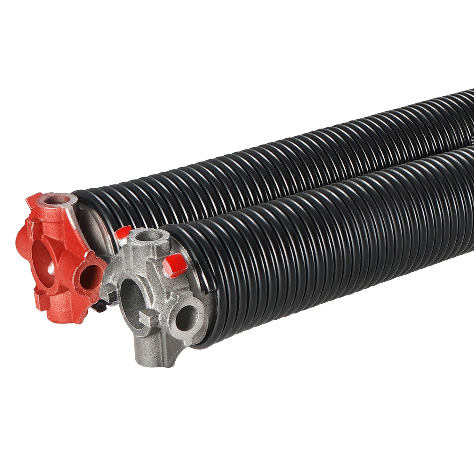 Garage Door Torsion Springs, 16000 Cycles, Pair of 0.25 x 2 x 30inch, Garage Door Springs with Non-Slip Winding Bars, Mounting Tool and Gloves, Electrophoresis Coated, for Replacement
