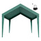6x3m Dark Green Carport Replacement Canopy Cover UV Waterproof Garage Tarp