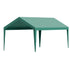 6x3m Dark Green Carport Replacement Canopy Cover UV Waterproof Garage Tarp