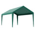 6x3m Dark Green Carport Replacement Canopy Cover UV Waterproof Garage Tarp